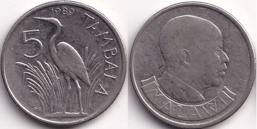 Tambala 1989 malawi - 5, dr