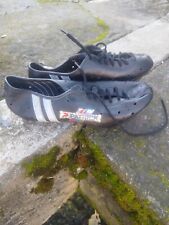 Chaussures de vélo vintage Patrick cuir noir 40