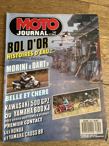 Moto journal 862 - 862, xj
