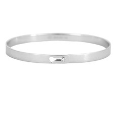 Dinh Van - Serrure -Bracelet en or gris et diamant