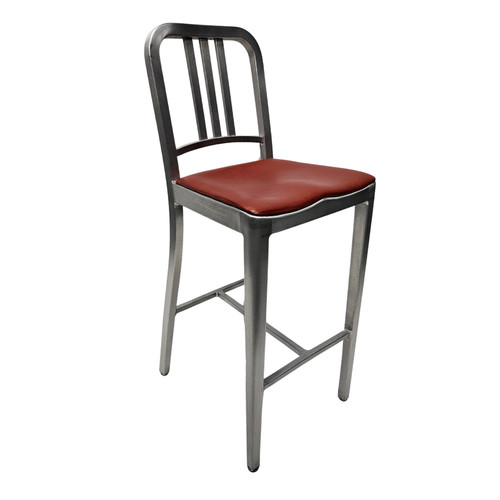 Emeco navy bar height stool - navy,
