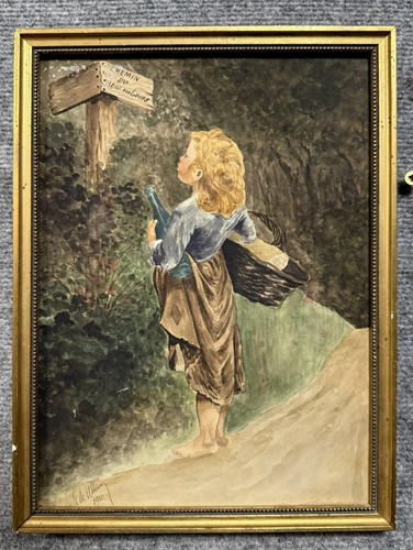 Tableau petite fille - petite,