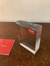 Livre presse papier en cristal de Baccarat