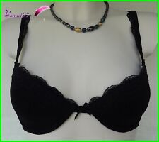 Soutien Gorge MIRIALE Noir avec de la dentelle 90B ou 100B FR - AA46