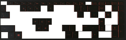 Hp338 touches pour clavier - pour,