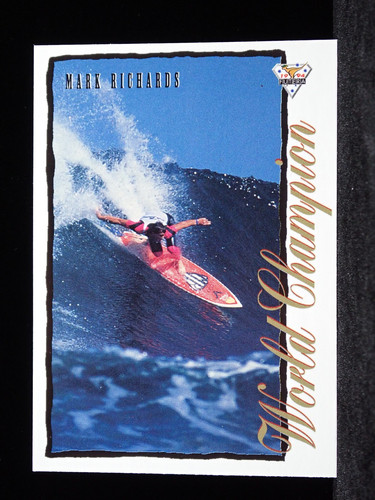 Mark richards 1994 futera hot - mark,