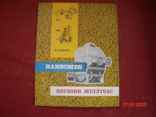 Ancienne brochure - ,
