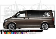 Van Transporter 2x Boussole Kepler T4 T5 T6 Edition Autocollant adhésif vinyle