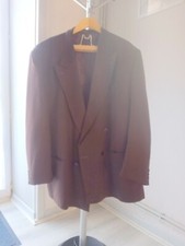 Costume homme lie de vin T62