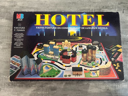 Jeu société vintage hotel - jeu,
