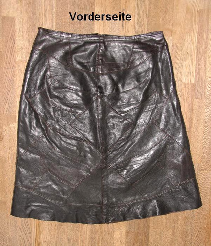 Jupe cuir longue - jupe, mi-longue