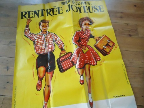 Affiche original 1950 - original,