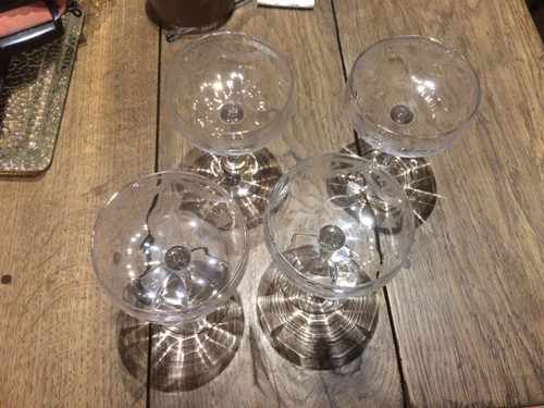 Coupes verres à - verres, champagne
