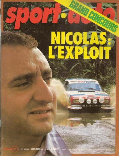 Sport auto 203 1978 - 203, tour