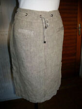  Jupe lin beige UN JOUR