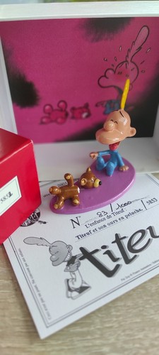 Figurine titeuf son ours - figurine,