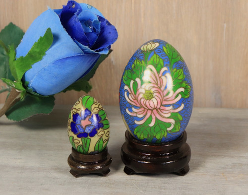 Oeufs sur socle bois - en,