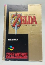 The Legend Of Zelda- Super Nintendo SNES -Notice Seule - Pas De Jeu 