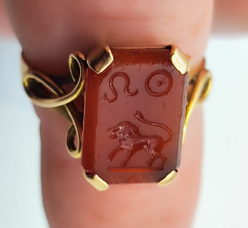 Bague ancienne signe - bague, or
