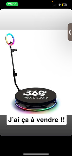 Photobooth 360 rotatif - photobooth,