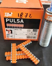 500 clous SPIT HC6-15 -15mm pour cloueur PULSA 40 & PULSA 800 - Sans  Gaz  Neuf 