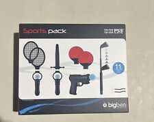 Pack Accessoires Sports PS3 Move Bigben Neuf - Tennis Golf Tir Ping Pong
