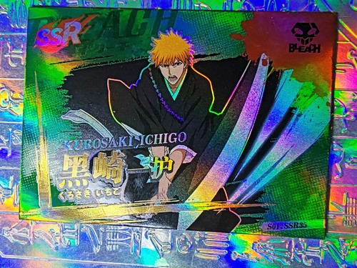Card holo bleach ichigo - card,