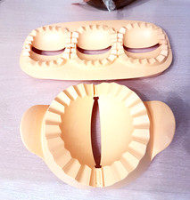Tupperware moule a chausson et raviolis triple mini orange