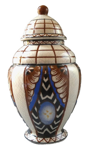Vase pot couvert art - /,