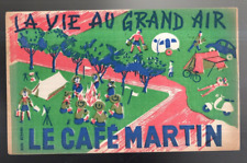 BUVARD -  Le café Martin. La