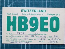 BR0566 Carte radio amateur QSL