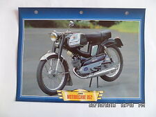 CARTE FICHE MOTO MOTOBECANE