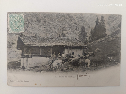 Cpa savoie chalet - cpa,