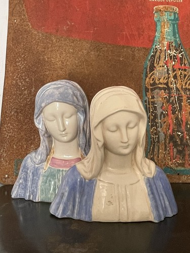 Paire statue vierge marie - de,