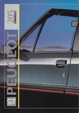 Catalogue Peugeot 205