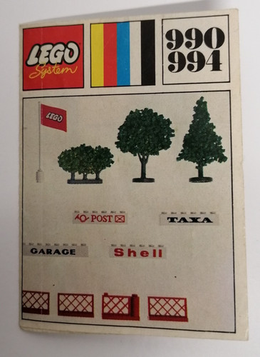 Notice lego system - notice, perforée