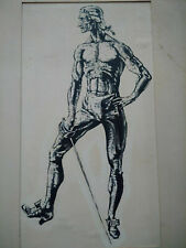 Grand dessin original à