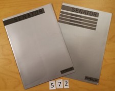 OPEL SENATOR Prospectus + teintes 36 +4 pages 09/1985 Fr