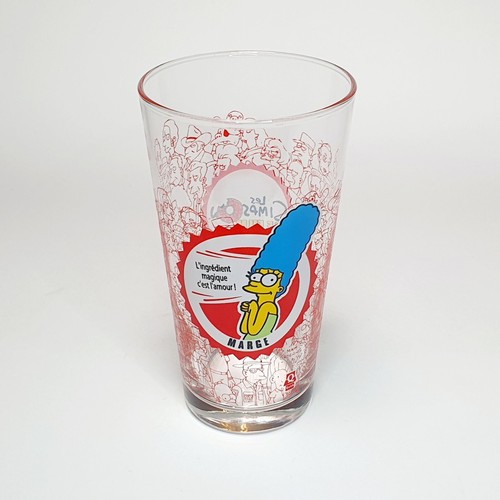 Ancien grand verre rouge - grand,