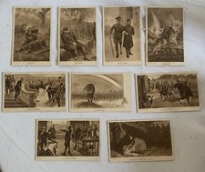Rare Lot De 9 CPA  Guerre 14/18. Imprimerie  Camis Café Jihair Serie Patriotique