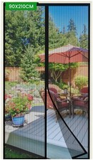 Moustiquaire Porte Fenetre Magnetique 90 x 210 cm Rideau Anti Moustique Sans ...