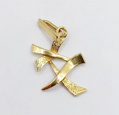 Pendentif vintage 18k - pendentif,