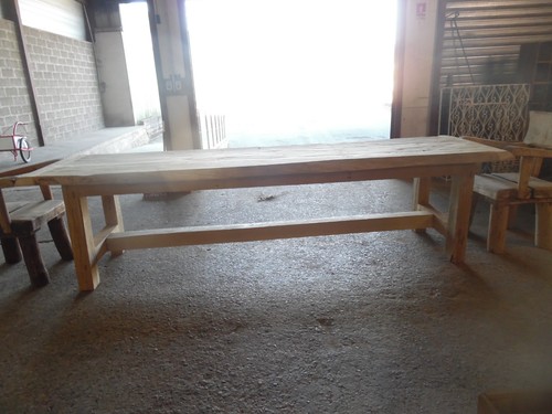 Grande table ferme bois - grande,