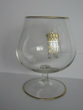 ancien verre cognac cristal St.Louis-Baccarat,modèle TENAREZE OR NAPOLEON