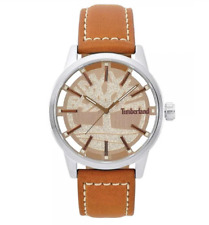 Montre Hommes Timberland Vrai Cuir Étui Acier Squelettique Sac à Dos Cadeau