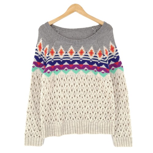 Pull nordique beige - nordique,
