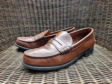 (F049 899)  🟫 Mocassins Penny Sebago – Cuir Marron – Pointure 41 (EU)