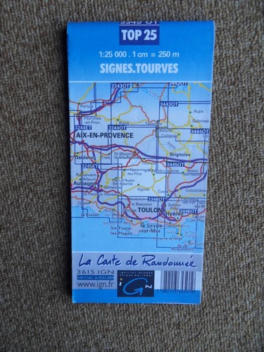 524 carte ign - 524-,
