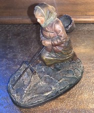 Alphonse Hanne statuette terre