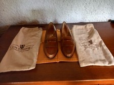 Mocassins A Franges marron -  J. M. WESTON - Neuves - T 4.5 D - VINTAGE -